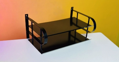 Picture of Router Storage Wifi Router Storage Box, Black Metal