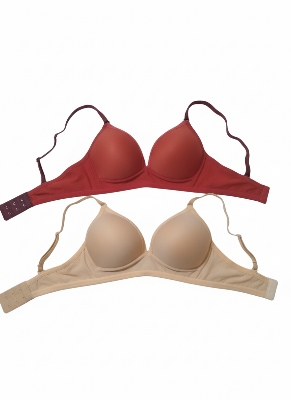 Picture of Women's Cotton Padded Wire-Free Seamless Tube Bra - Convertible Straps