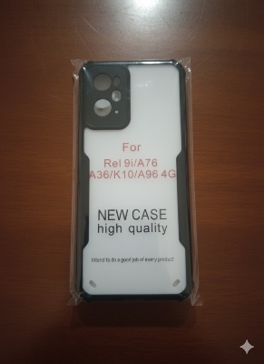 Picture of For Realme 9i / A76 / A36 / K10/A96 4G Back Cover Matte Finished Hard Premium Luxury Mobile Phone Back Cover