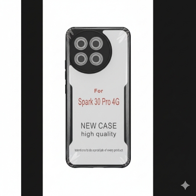 Picture of Xu+C29:C261ndd Case For Spark 30 Pro 4G Case Shockproof Transparent Bumper Back Phone