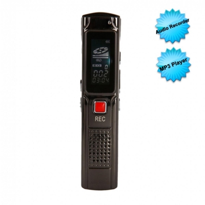 Picture of Voice recorder 8GB Storage With Mp3 Player Metal Body Loud Speaker Display