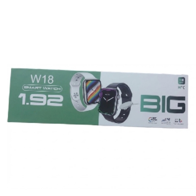 Picture of W18 Smartwatch 1.92 Big Display Calling Option Metal Body Wireless Charger Series 8