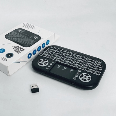 Picture of A8 2.4G Air Mouse Touchpad Backlit Dual Mode Wireless Bluetooth Keyboard
