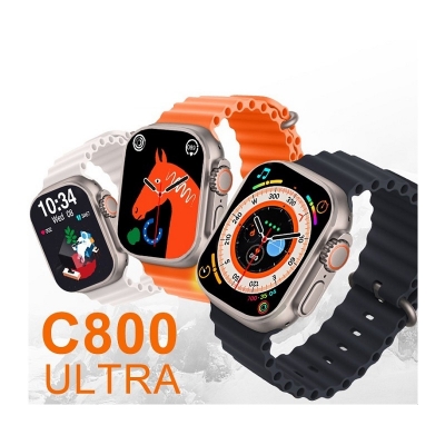 Picture of C800 Ultra Smartwatch Waterproof Wireless Charging Series 8