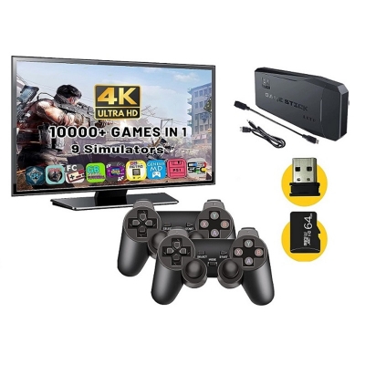 Picture of Wireless Controller Gamepad 2.4G USB TV Game Stick 10000 Games