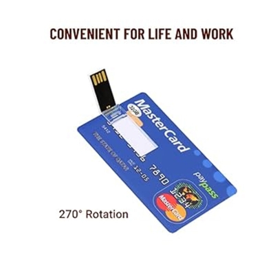 Picture of Credit Card Shape 32GB USB Flash Drive Pendrive