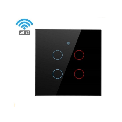 Picture of DS-101 Wifi Smart Bulb Switch 4 Gangs APP Controll