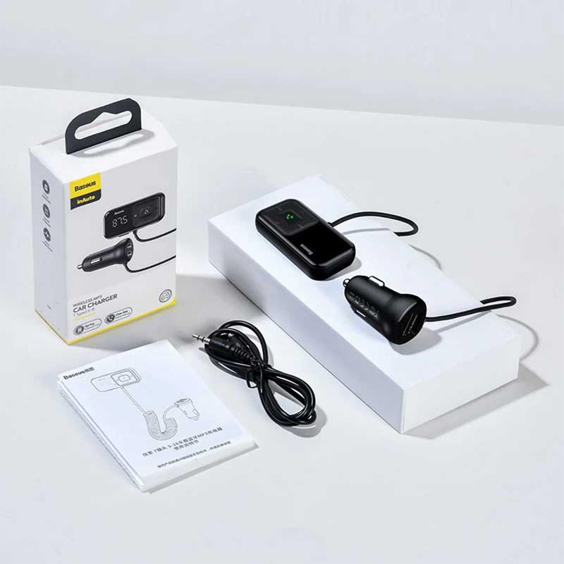Picture of Baseus T Typed S16 Wireless MP3 Car Charger