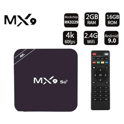 Picture of MX9 Android TV Box 5G WIFI 2/16GB Quad Core