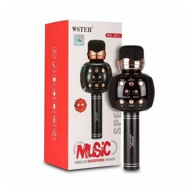 Picture of Wster WS2911 Bluetooth Wireless Karaoke Microphone
