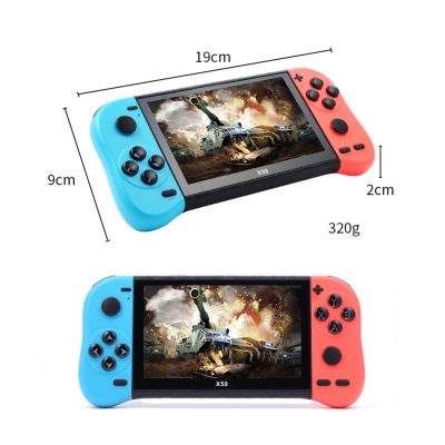 Picture of X50 Handhold Game Console Kids Game Player 8GB Memory 6800 Game