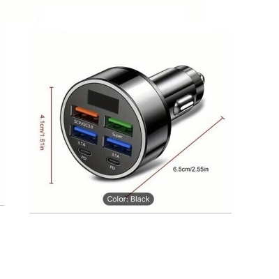 Picture of 200W Car Charger Fast Charging PD 2PD 4 USB
