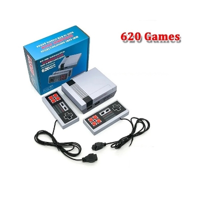 Picture of 620 Classic Kids Game Console Baby Game Palyer With 2 Controllers