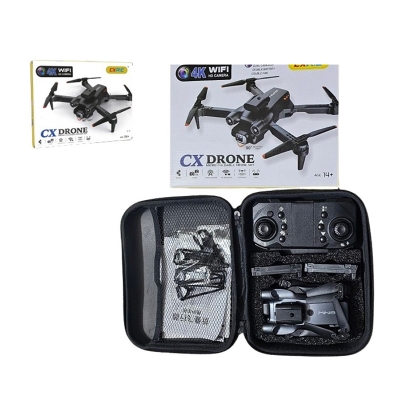 Picture of CX 4k Wifi Dual Camera Dual Battery Dual Fan Foldable Drone
