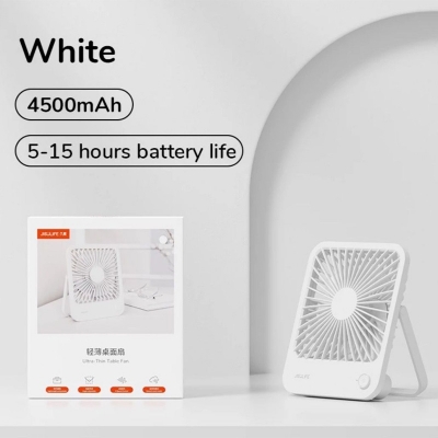 Picture of jisulife FA26 Utlra Thin Table Fan 4500mAh Battery