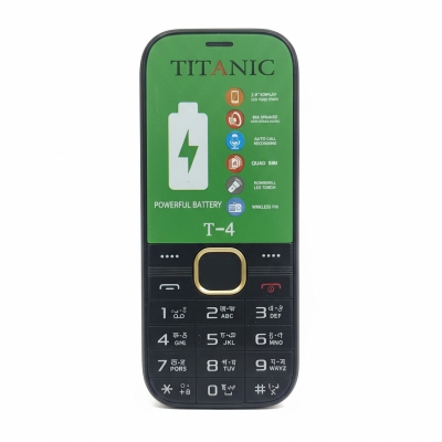 Picture of Titanic T4 Phone Four Sim 3000mAh