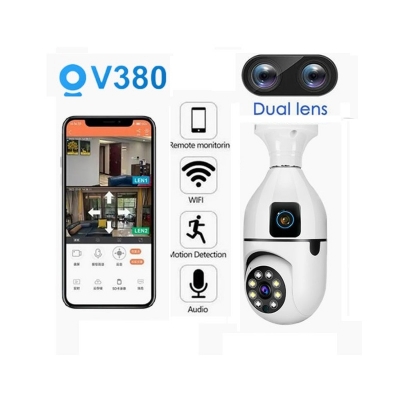 Picture of V380 Pro Bulb Wifi Camera Dual Lans Night Vision