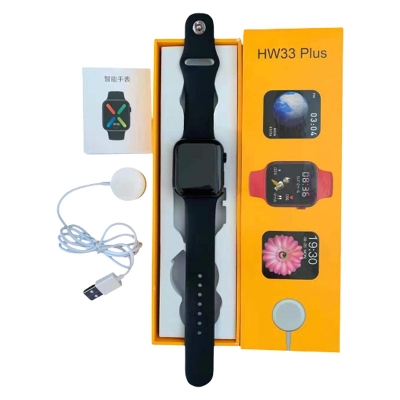 Picture of HW33 Plus Smartwatch Curve Display Wireless Charger Series 6 Bluetooth Call Custom Wallpaper