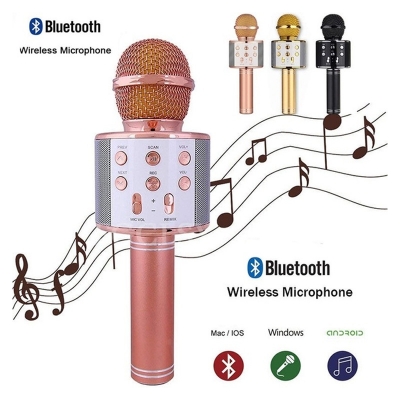 Picture of WS858 Bluetooth Karaoke Microphone With Voice Change Option