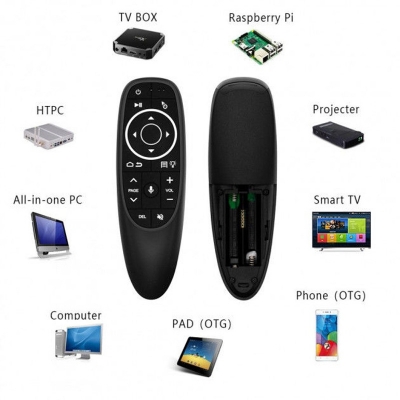 Picture of G10S Backlit Air Mouse Google Voice Control