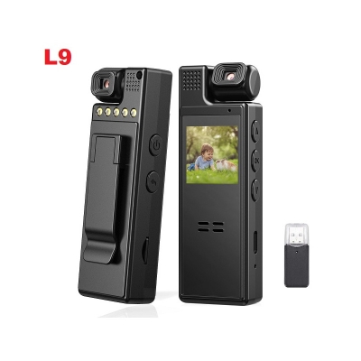 Picture of L9 Portable Body Camera 180° Rotating Lens Night Vision