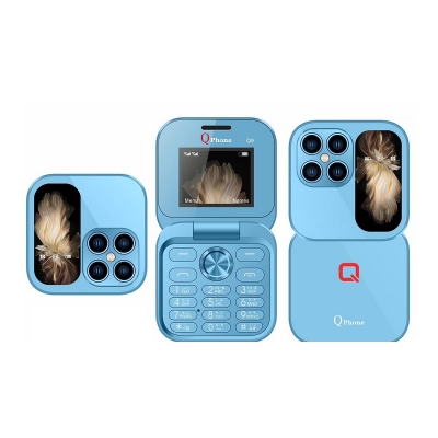 Picture of Qphone Q9 Flip Phone Dual Sim Warranty