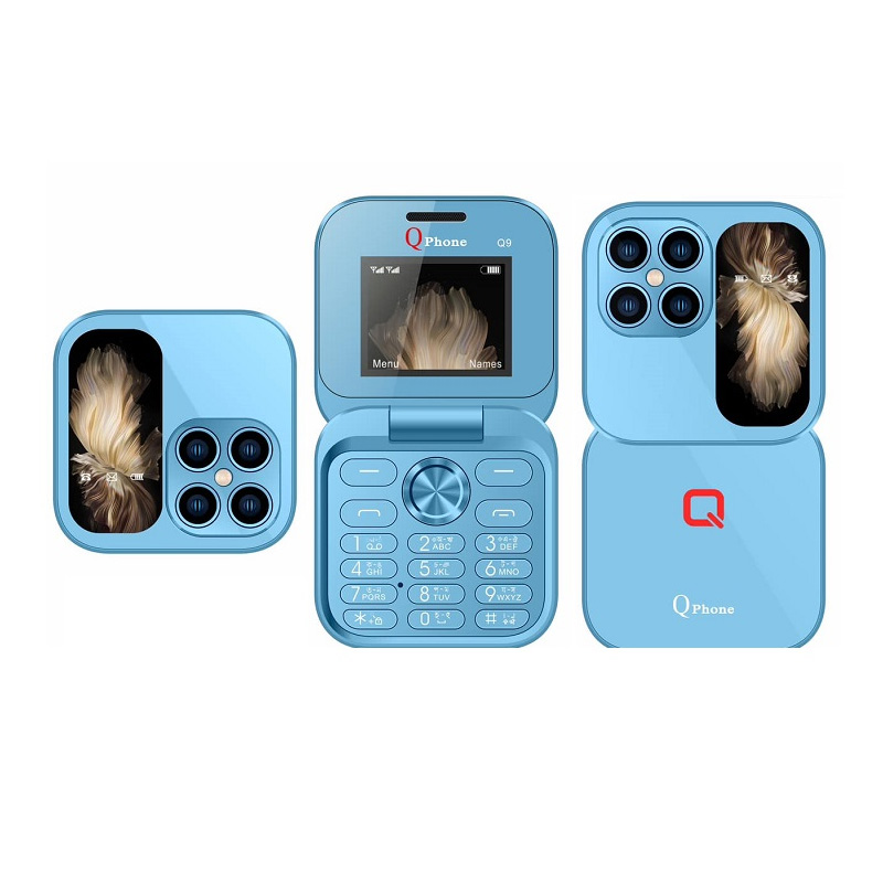 Picture of Qphone Q9 Flip Phone Dual Sim Warranty