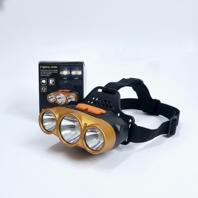 Picture of AR49 3 LED Headlamp Rechargeable Headlight