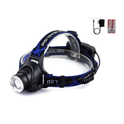 Picture of T6 High Power Headlamp Dual Battery Dual Light Headlight