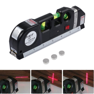Picture of Fixit Laser Level Pro 3 Multipurpose Measuring Tape