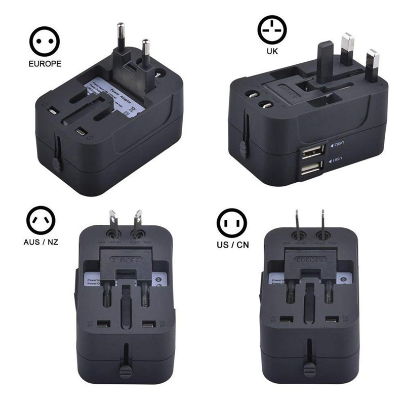 Picture of AR05 Travel Adapter 2.1A Fast-Charging 2 USB Ports Travel Adapter