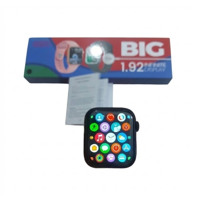 Picture of Z52 Pro Smartwatch 1.92 Big Display Calling Option Metal Body Wireless Charger - Bluetooth Headphone