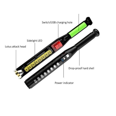 Picture of Baseball LED Flashlight Rechargeable