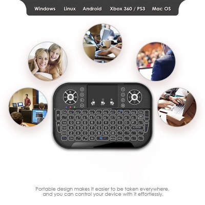Picture of A8 Bluetooth Wireless Keyboard Dual Mode