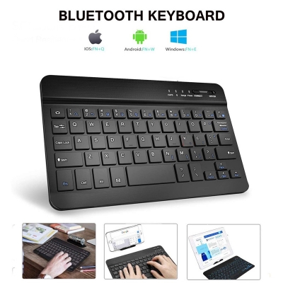 Picture of Bluetooth Keyboard 10 inch Universal Device for Android Windows iOS