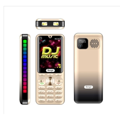 Picture of Bengal BG 303 Dj Java Supported 4 SIM Standby 4500mAh Power Bank Phone