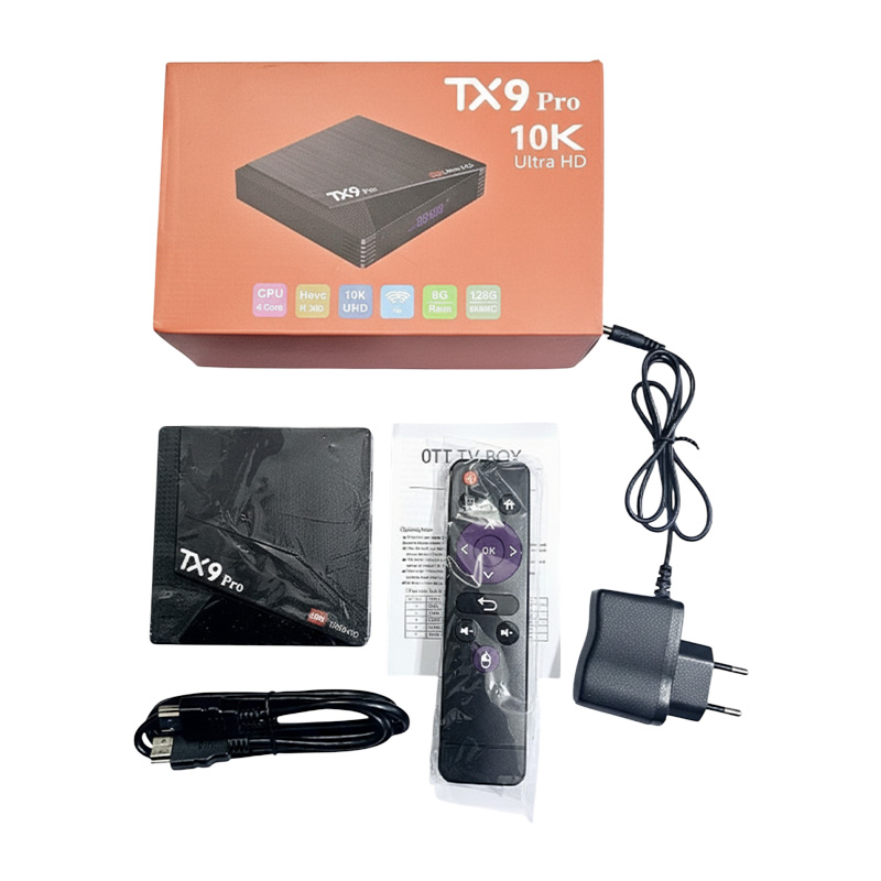 Picture of TX9 Pro Android TV Box 8GB RAM 128GB ROM Voice Remote