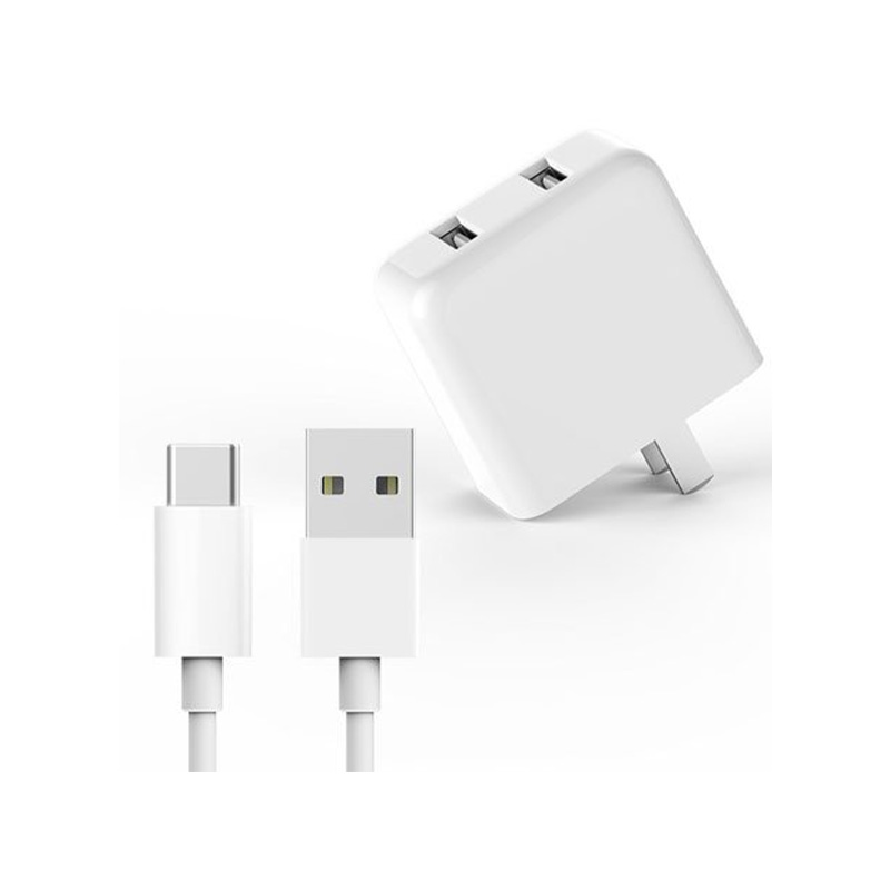 Picture of Xiaomi ZMI Dual USB Quick Charger With Cable White