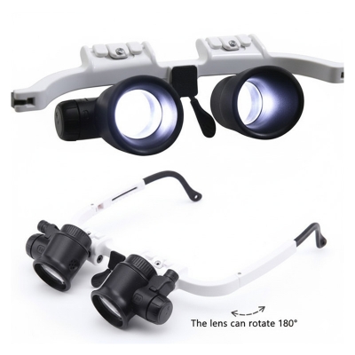 Picture of LED Repair Magnifier With 2 Led Light Magnifying Glass