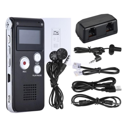Picture of 8GB Voice Recorder intelligent Digital Audio Voice Recorder Dictaphone MP3 Music Player