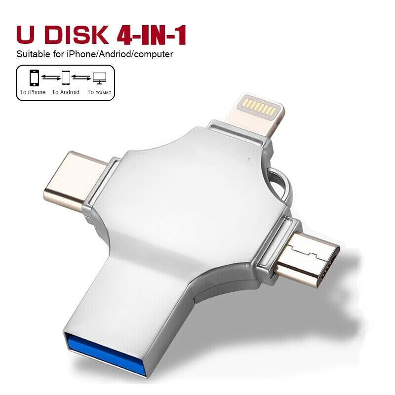 Picture of 64GB OTG Flash Drive 4 Option Pen Drive USB 3.0