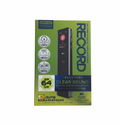 Picture of REMAX RP3 Voice Recorder 64GB Memory MP3