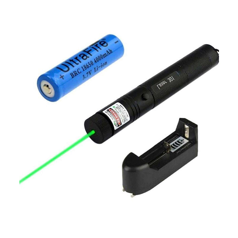 Picture of Green Laser Pointer Rechargeable Battery