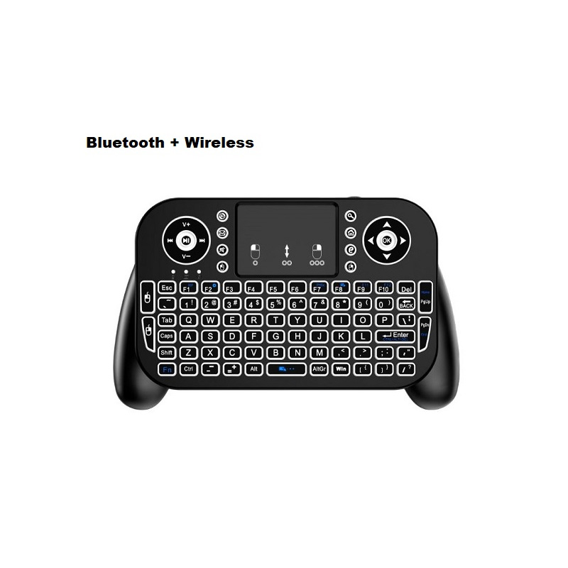 Picture of V8 Mini Wireless Keyboard Dual Mode Bluetooth And Wireless Rechargable