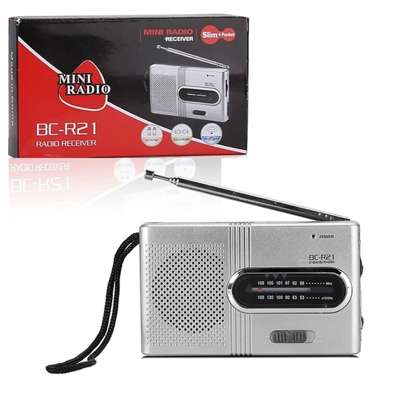 Picture of BC-R21 Portable Mini AM/FM Dual Band Radio