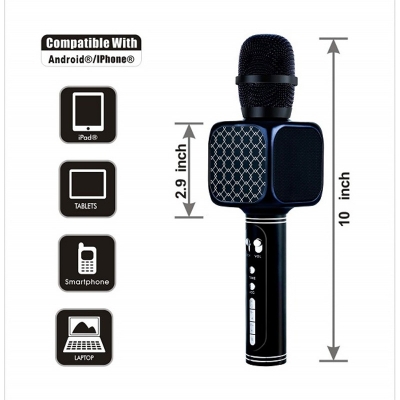 Picture of Wster YS69 Wireless Bluetooth Karaoke Microphone