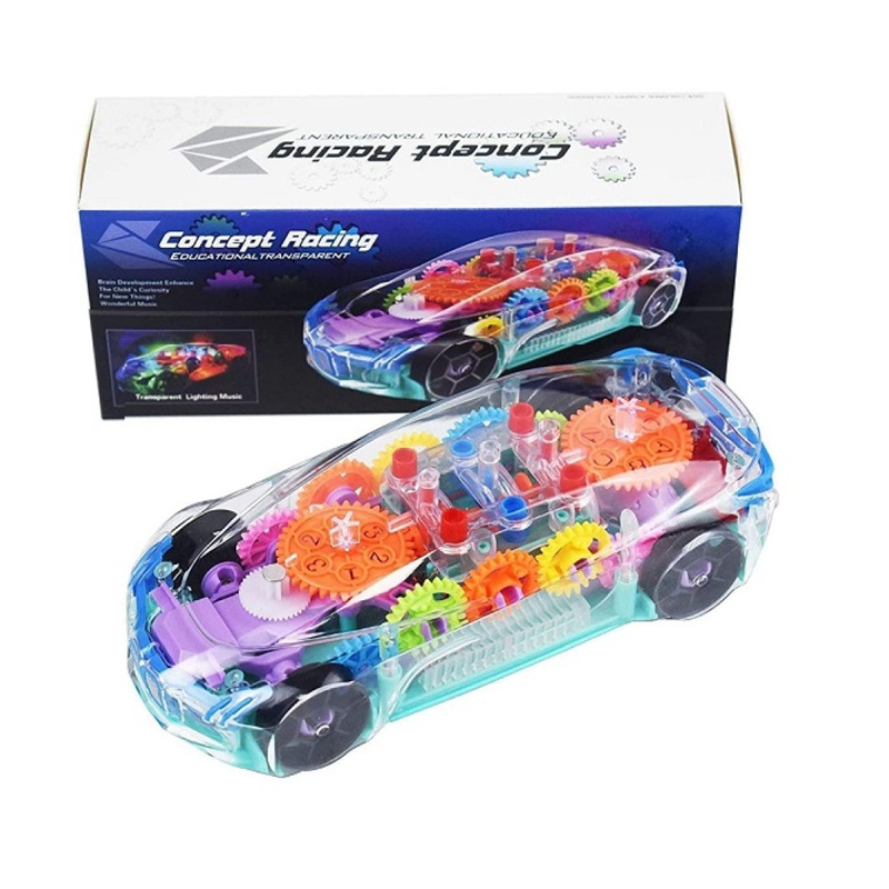 Picture of Kids Concept Racing Transparent Car Light Music