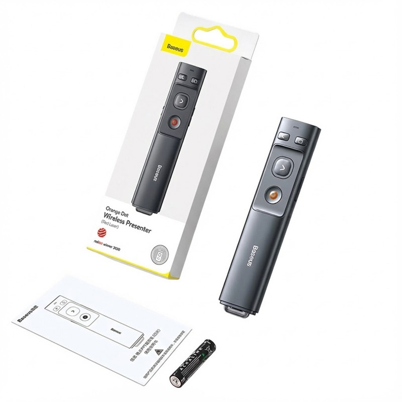 Picture of Baseus Wireless Presenter Pointer Pen 100M