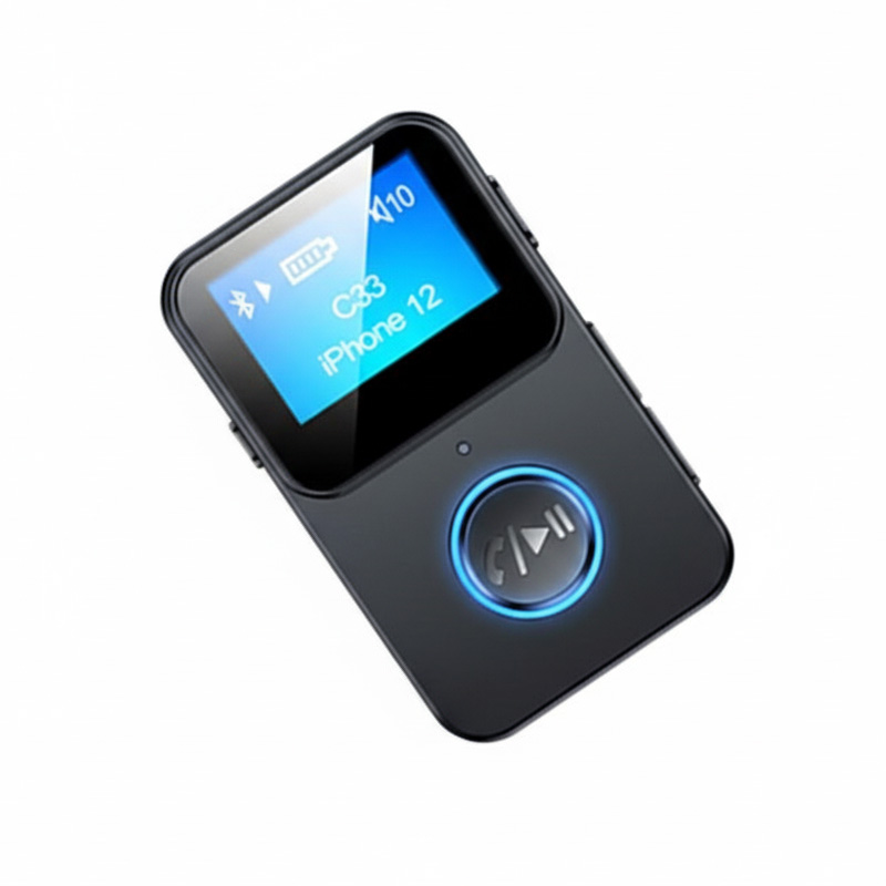 Picture of C33 Bluetooth Receiver LED Display With Mic MP3 Music TF Player