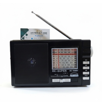 Picture of RK Super 8 Band 908 Bluetooth FM Radio With USB/SD Player